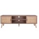 Έπιπλο τηλεόρασης Oslo pakoworld sonoma 150x39x49εκ Έπιπλο τηλεόρασης Oslo pakoworld sonoma 150x39x49εκ