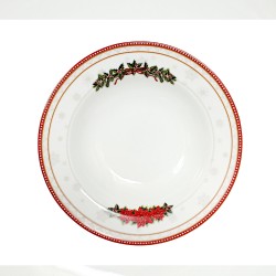 Πιάτο βαθύ πορσελάνης 23εκ. Christmas Christinholm