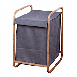 Καλάθι απλύτων Bamboo 43x38x66εκ.